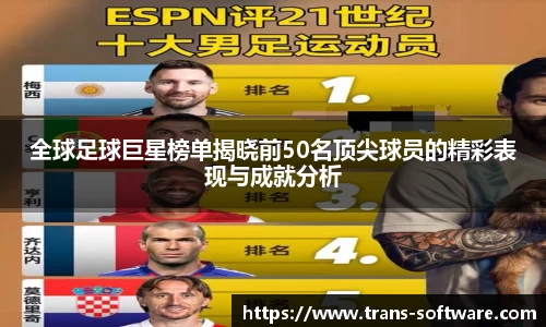 全球足球巨星榜单揭晓前50名顶尖球员的精彩表现与成就分析