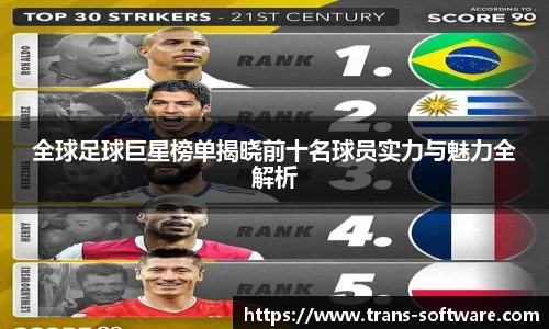 全球足球巨星榜单揭晓前十名球员实力与魅力全解析